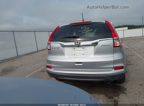 5J6RM4H40GL031200 2016 HONDA CR-V Silver 