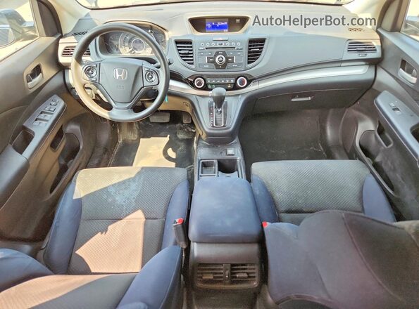 5J6RM4H40GL082843 2016 HONDA CR-V Black წინა პანელის ხედი