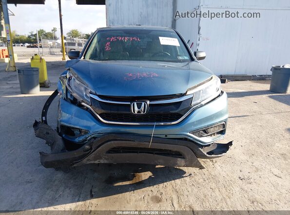5J6RM4H42GL035099 2016 HONDA CR-V Light Blue ხელსაწყოთა პანელის ხედი