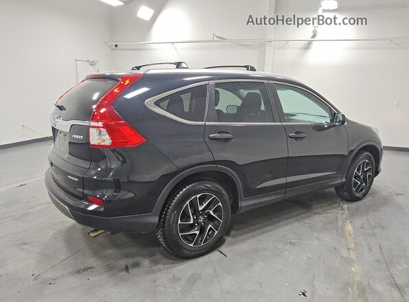 5J6RM4H42GL052078 2016 HONDA CR-V Black Tył prawy