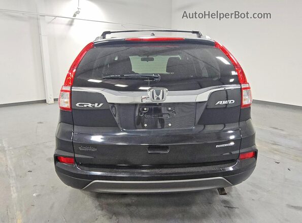 5J6RM4H42GL052078 2016 HONDA CR-V Black Widok z tyłu