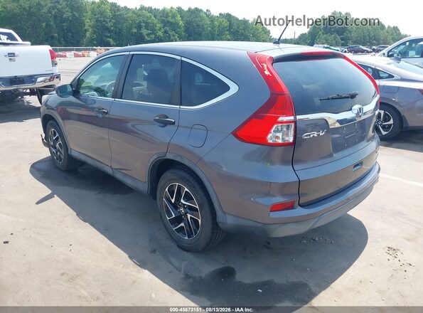 5J6RM4H42GL078065 2016 HONDA CR-V Gray Trasero izquierdo
