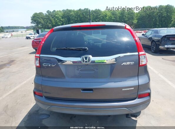 5J6RM4H42GL078065 2016 HONDA CR-V Gray 