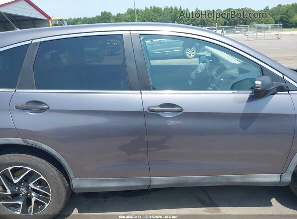 5J6RM4H42GL078065 2016 HONDA CR-V Gray Vista interior trasera