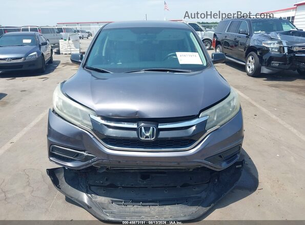 5J6RM4H42GL078065 2016 HONDA CR-V Gray Vista del cuadro de instrumentos