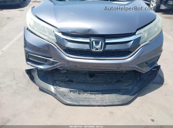 5J6RM4H42GL078065 2016 HONDA CR-V Gray Vista frontal