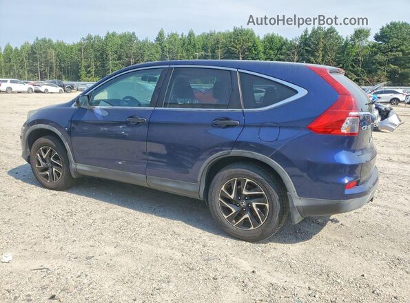 5J6RM4H43GL031305 2016 HONDA CR-V Синий Задняя левая четверть