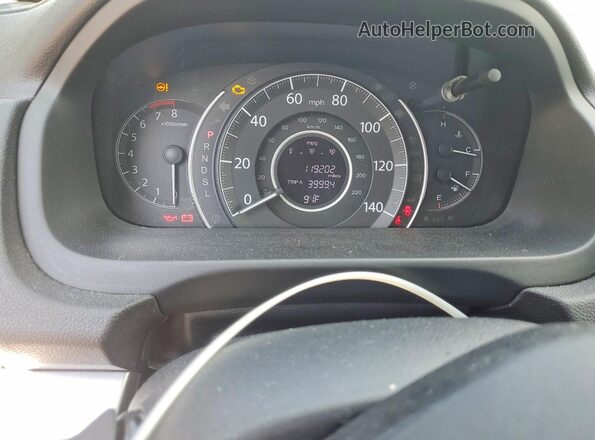 5J6RM4H43GL031305 2016 HONDA CR-V Синий Вид щитка приборов
