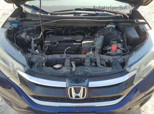 5J6RM4H43GL031305 2016 HONDA CR-V Синий Вид задней части салона