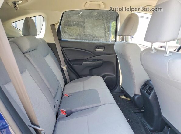 5J6RM4H43GL031305 2016 HONDA CR-V Синий Вид задних сидений