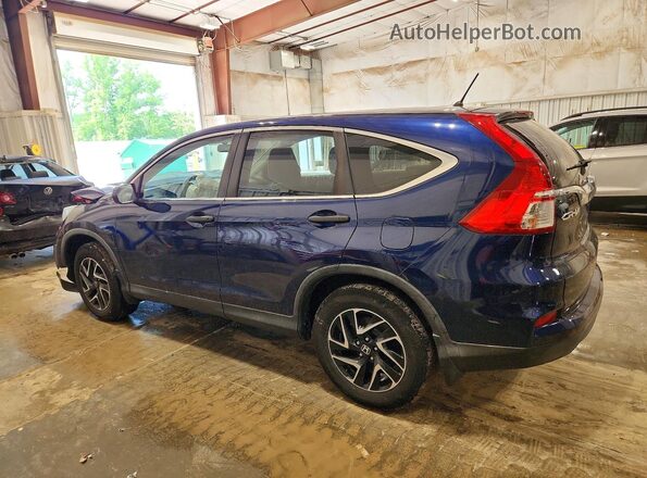 5J6RM4H43GL081766 2016 HONDA CR-V Blue Tył lewy