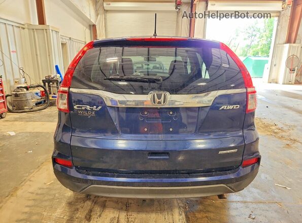5J6RM4H43GL081766 2016 HONDA CR-V Blue Widok z tyłu