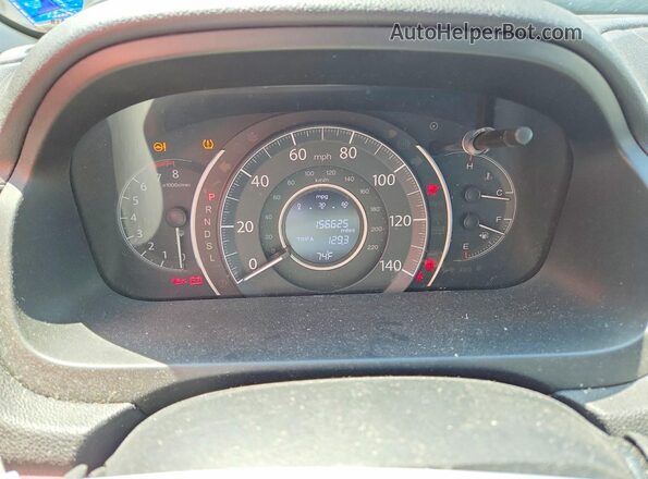 5J6RM4H43GL081766 2016 HONDA CR-V Blue Widok zestawu wskaźników