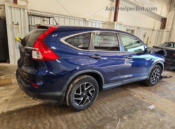 5J6RM4H43GL081766 2016 HONDA CR-V Blue Tył prawy