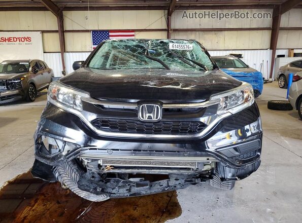 5J6RM4H43GL093898 2016 HONDA CR-V Black Widok z przodu