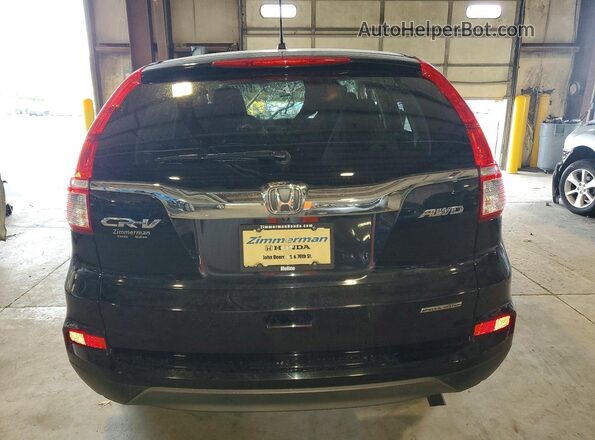 5J6RM4H43GL093898 2016 HONDA CR-V Black Widok z tyłu