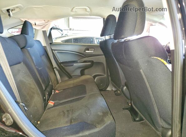 5J6RM4H43GL093898 2016 HONDA CR-V Black Widok wnętrza z tyłu