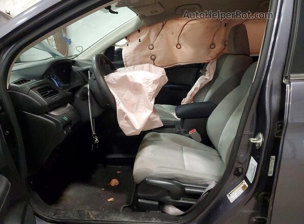 5J6RM4H44GL132577 2016 HONDA CR-V Серый Вид салона спереди