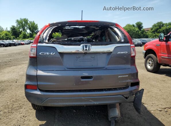 5J6RM4H45GL031130 2016 HONDA CR-V Gray Widok z tyłu