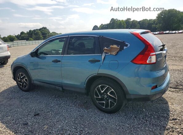 5J6RM4H47GL025829 2016 HONDA CR-V Blue Rear left