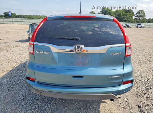 5J6RM4H47GL025829 2016 HONDA CR-V Blue Rear view