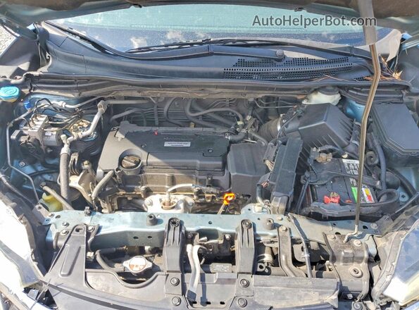5J6RM4H47GL025829 2016 HONDA CR-V Blue Engine compartment view