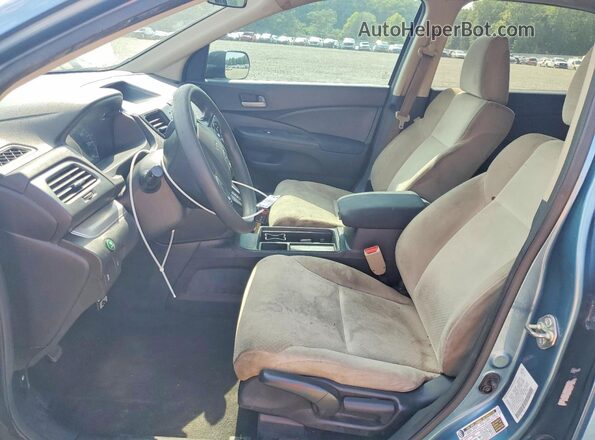 5J6RM4H47GL025829 2016 HONDA CR-V Blue Front interior view