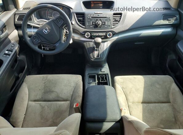 5J6RM4H47GL025829 2016 HONDA CR-V Blue Dashboard view