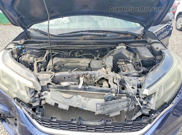 5J6RM4H49GL028182 2016 HONDA CR-V Blue Widok komory silnika