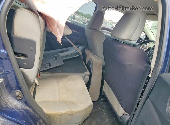 5J6RM4H49GL028182 2016 HONDA CR-V Blue Widok wnętrza z tyłu