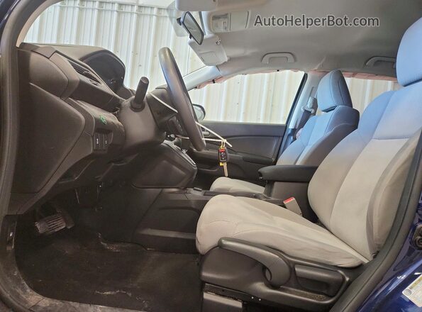 5J6RM4H49GL055897 2016 HONDA CR-V Blue Vista interior delantera