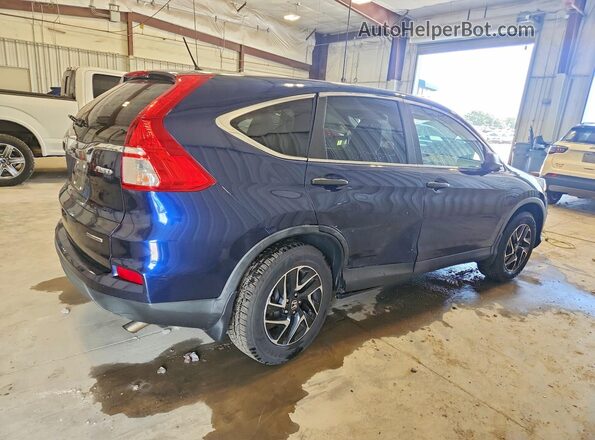 5J6RM4H49GL055897 2016 HONDA CR-V Blue Trasero derecho