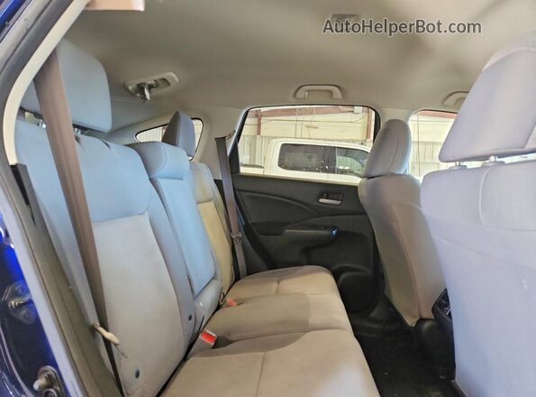 5J6RM4H49GL055897 2016 HONDA CR-V Blue Vista interior trasera