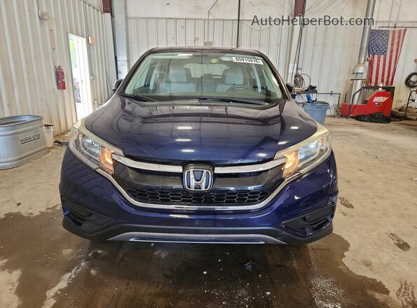 5J6RM4H49GL055897 2016 HONDA CR-V Blue Vista frontal