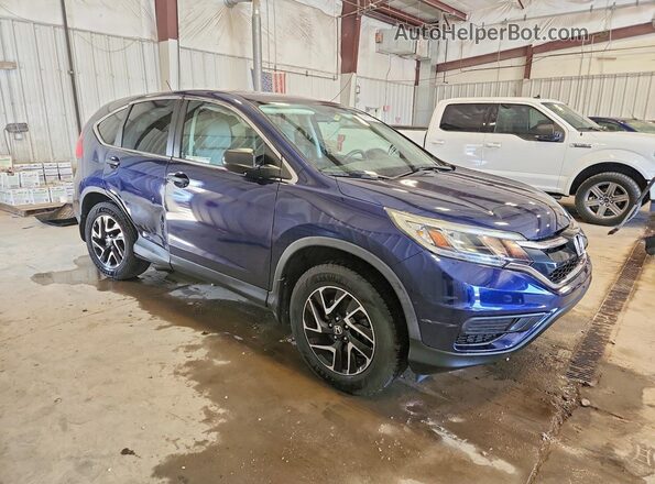 5J6RM4H49GL055897 2016 HONDA CR-V Blue Delantero derecho