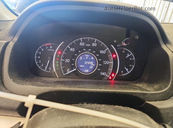 5J6RM4H49GL055897 2016 HONDA CR-V Blue Vista del cuadro de instrumentos