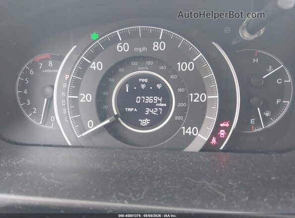 5J6RM4H50GL004930 2016 HONDA CR-V White Հետևի նստատեղերի տեսք