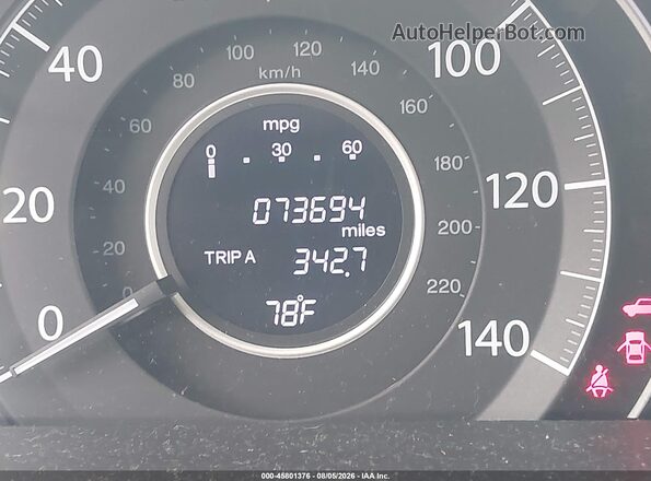 5J6RM4H50GL004930 2016 HONDA CR-V White 