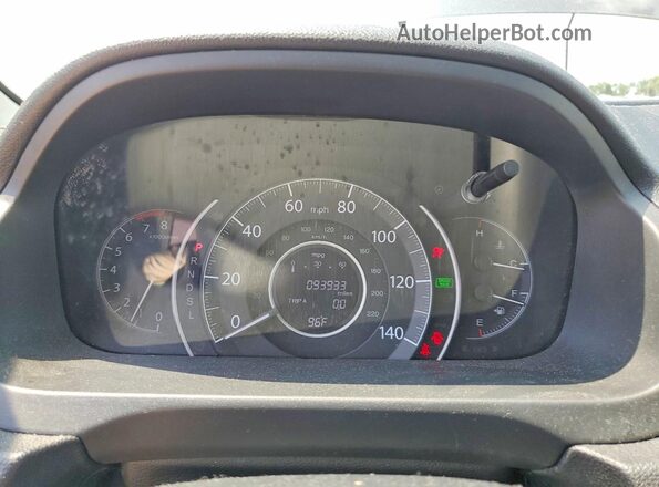 5J6RM4H50GL028418 2016 HONDA CR-V Серый Вид щитка приборов
