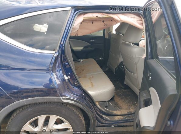 5J6RM4H50GL120435 2016 HONDA CR-V Blue Widok naklejki z numerem VIN