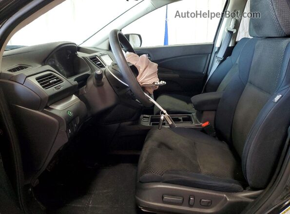 5J6RM4H50GL138594 2016 HONDA CR-V Черный Вид салона спереди