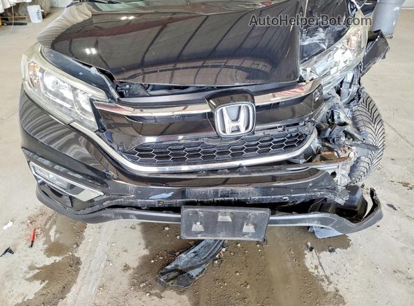 5J6RM4H50GL138594 2016 HONDA CR-V Черный Вид подкапотного пространства