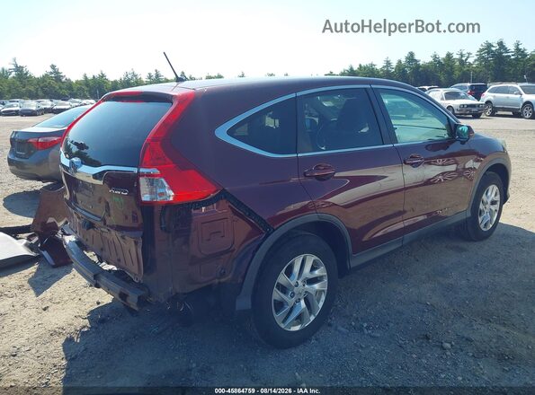 5J6RM4H51GL054235 2016 HONDA CR-V Red Rear right