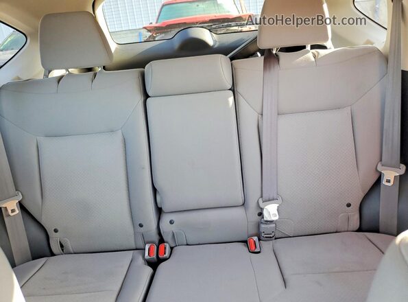 5J6RM4H53GL018238 2016 HONDA CR-V Silver უკანა სავარძლების ხედი