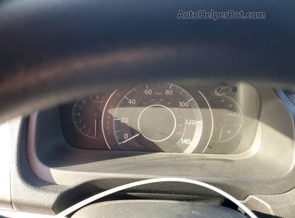 5J6RM4H53GL018238 2016 HONDA CR-V Silver ხელსაწყოთა პანელის ხედი