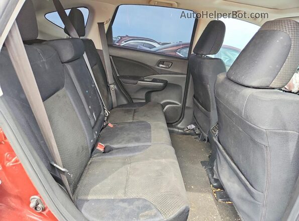 5J6RM4H53GL069366 2016 HONDA CR-V Burgundy Rear seats view