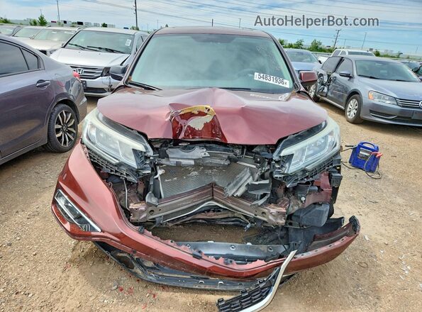 5J6RM4H53GL069366 2016 HONDA CR-V Burgundy Front view