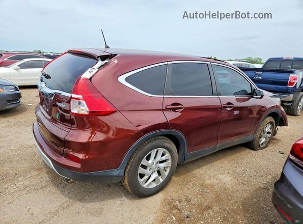 5J6RM4H53GL069366 2016 HONDA CR-V Burgundy Rear right