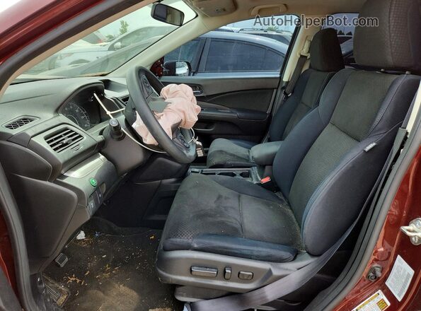 5J6RM4H53GL069366 2016 HONDA CR-V Burgundy Front interior view