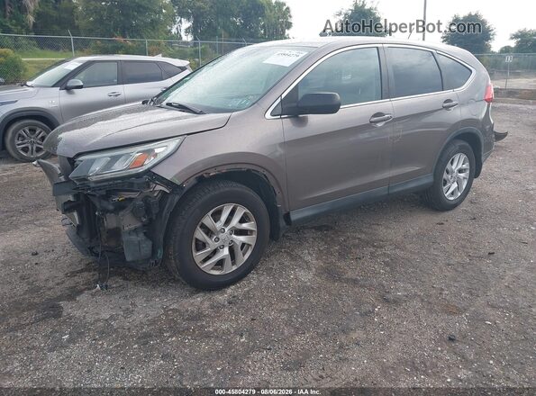 5J6RM4H53GL081937 2016 HONDA CR-V Brown Առջևի ձախ երեք քառորդ տեսարան